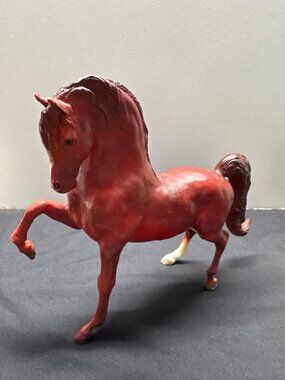 Breyer Red Prancing mold #430 Sherman Morgan Horse Figurine 12" Collectible Mode